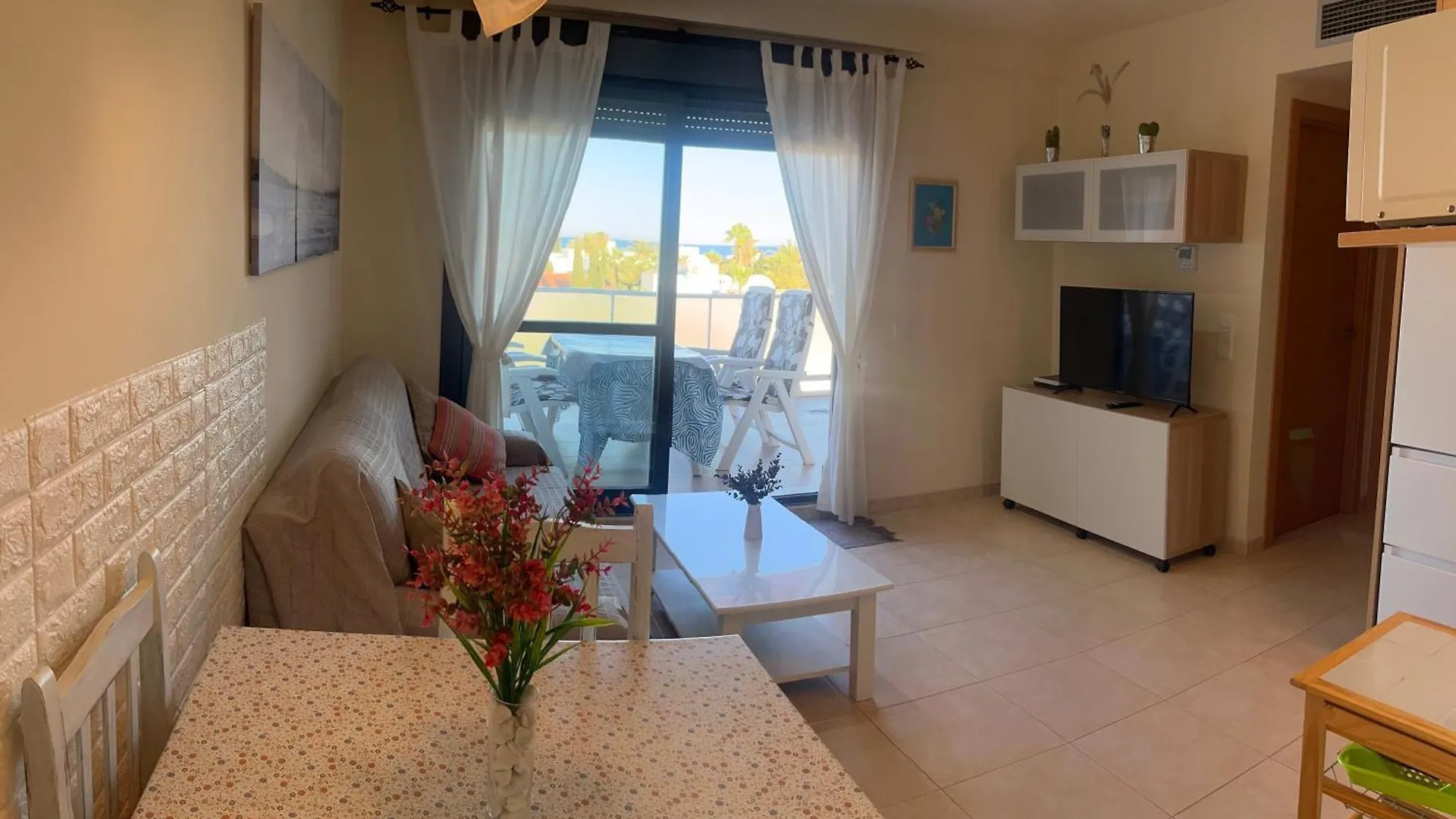 Apartamento Los Pinos del Mar - Ático con solárium privado Vera 0*,